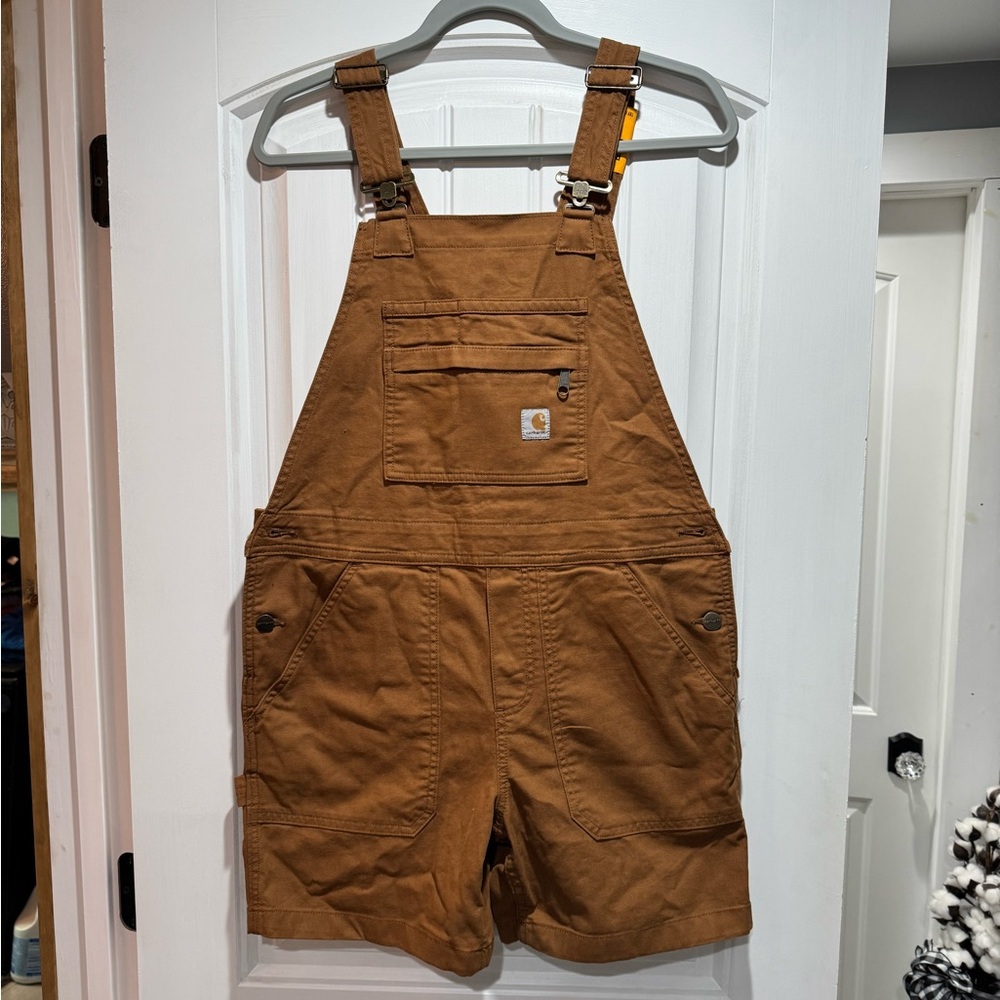 Carhartt Rugged Flex Relaxed Fit Canvas Shortall